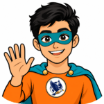 Hawks Global character waving hello